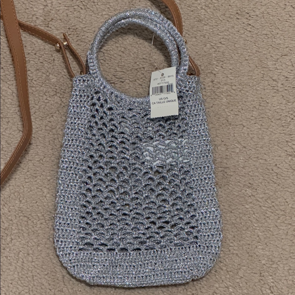 NWT Aerie Macrame Shoulder Bag - Picture 2 of 2